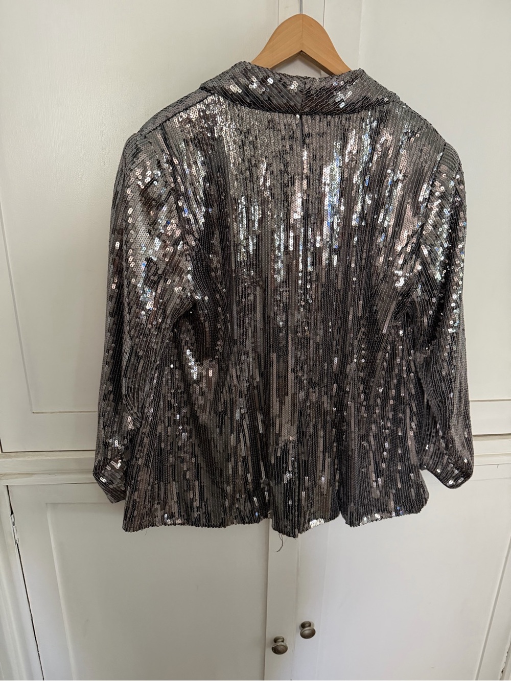 INC International Concepts Charcoal Gray Blazer Jacket - Picture 4 of 9